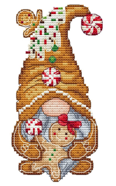 Gingerbread Gnome by Les Petites Croix De Lucie 21-2336