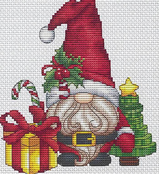 Christmas Father Gnome 66 x 82 by Les Petites Croix De Lucie 22-1030