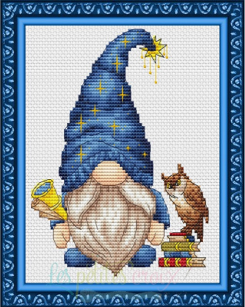 Astrologer Gnome by Les Petites Croix De Lucie 22-1596