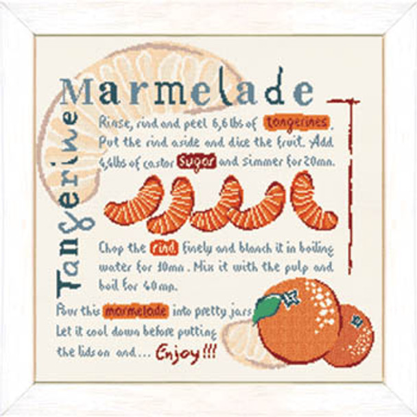 Tangerine Marmelade by Lilipoints 19-1709