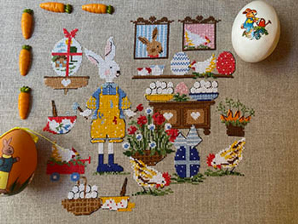 La Pasqua E' In Arrivo 155w x 144h by Lilli Violette 23-1784