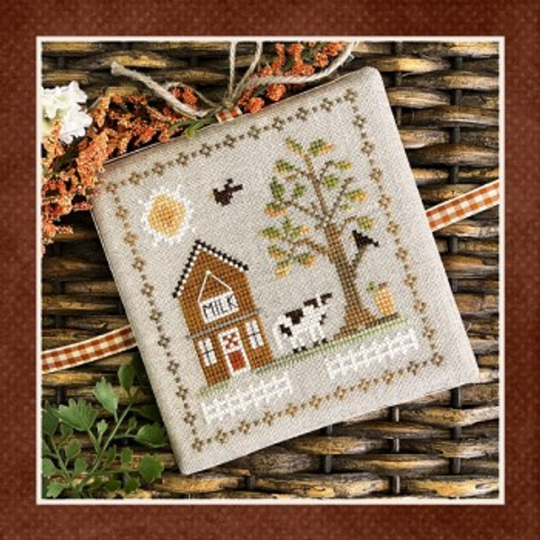 Fall On The Farm 6 - With A Moo Moo Here by Little House Needleworks 22-1800