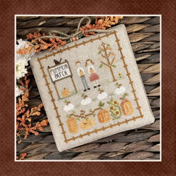 Fall On The Farm 7 - Pumpkin Patch by Little House Needleworks 22-1938