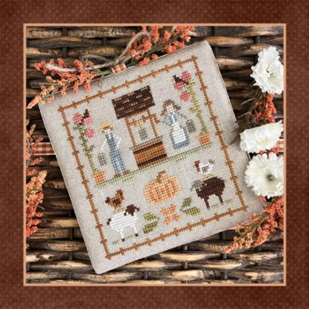 Fall On The Farm 9 - Wishing You Well by Little House Needleworks 22-2140