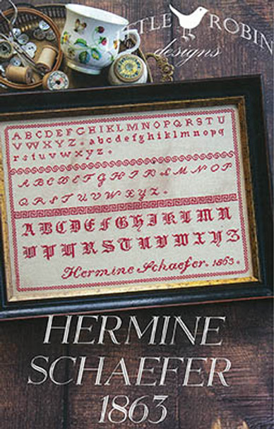Hermine Schaefer 1863 229w x 169h by Little Robin Designs 23-1633 YT