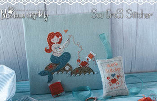 Sea Cross Stitcher 117 x 99 and 39 x 56 by Madame Chantilly 23-2173 YT