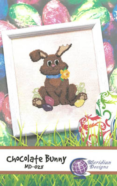 zDD Chocolate Bunny by Meridian Designs For Cross Stitch