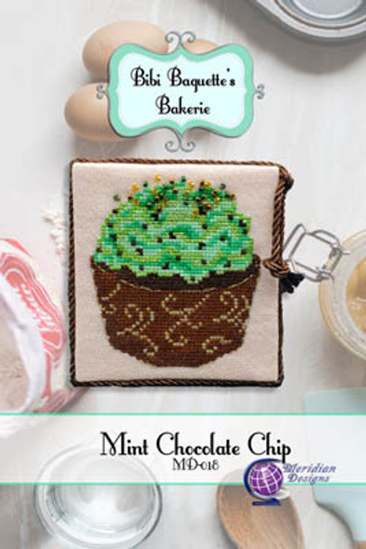 zDD Mint Chocolate Chip by Meridian Designs For Cross Stitch