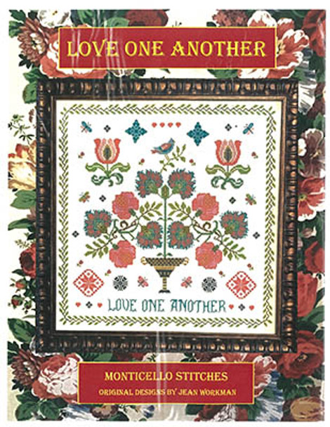 Love One Another 216W x 217H by Monticello Stitches 23-1103 YT