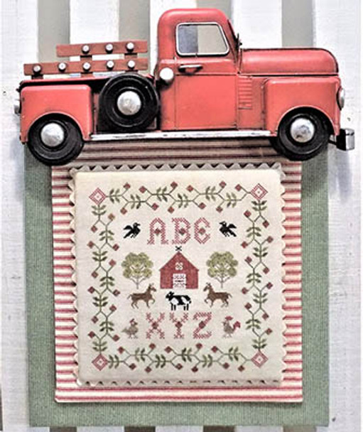 Farm Life Sampler 136w x 143h by Nebby Needle, The 23-1463