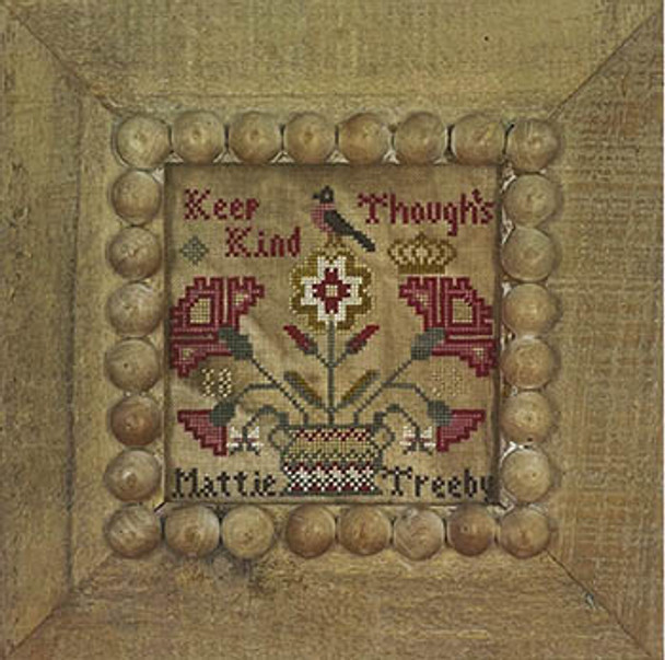 Keep Kind Thoughts 75w x 79h by Needlemade Designs 23-1527