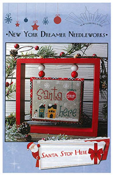 Santa Stop Here 80w x 68h by New York Dreamer 22-2843