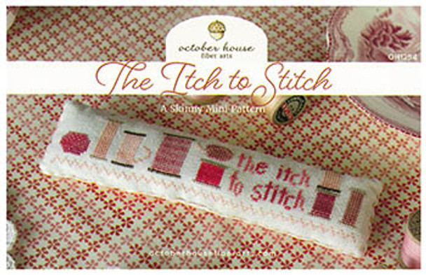 Itch To Stitch 127w x 34h by October House Fiber Arts 23-1106 YT