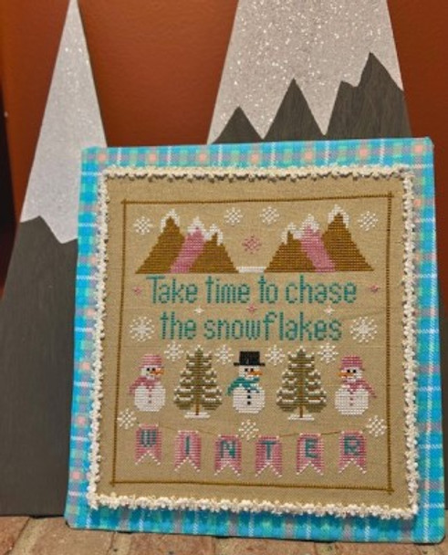 YT Chasing Snowflakes 97 x 102  by Pickle Barrel Designs