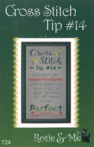 Cross Stitch Tip #14 79w x 182h by Rosie & Me Creations 23-1620