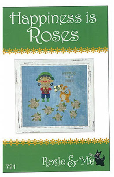 Happiness Is Roses 100w x 91h by Rosie & Me Creations 22-2930