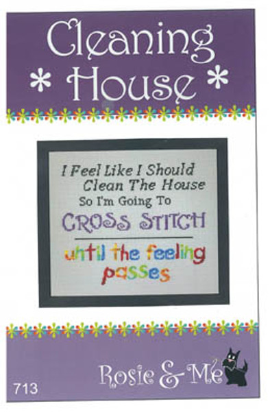 Cleaning House 132w x 114h by Rosie & Me Creations 22-1290