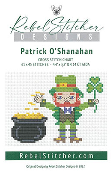 Patrick O'Shanahan by Rebel Stitcher Designs 23-1607