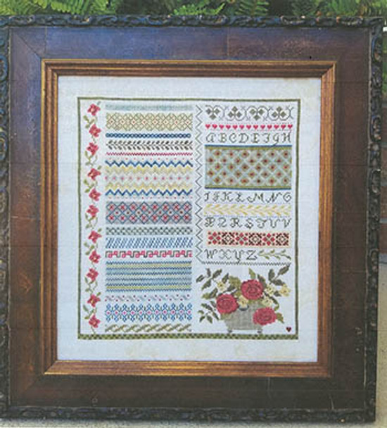 Garden Of Stitches 162w x 178h by Samplers Not Forgotten 23-1300