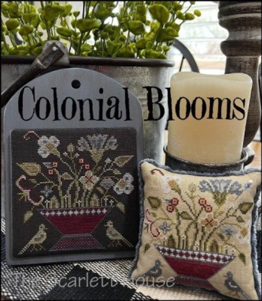 Colonial Blooms 82w x 81h by Scarlett House, The 22-1351
