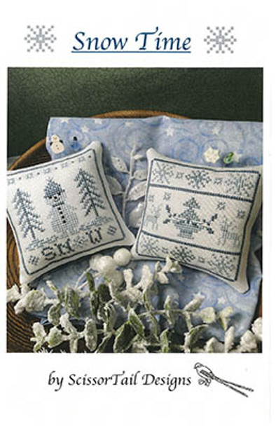 Snow Time 47w x 47h each by ScissorTail Designs 22-3057 SCR111 YT