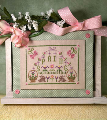 YT Spring On A String 78w x 56h by ScissorTail Designs SCR104