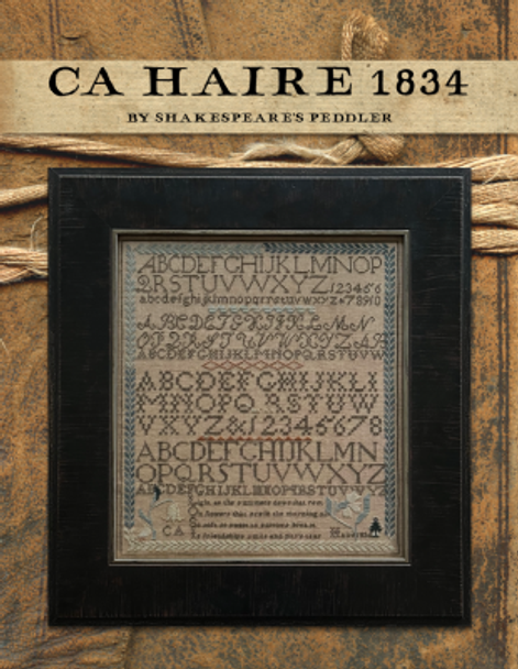 CA Haire 1834 199 x 227 by Shakespeare's Peddler 22-2347 YT