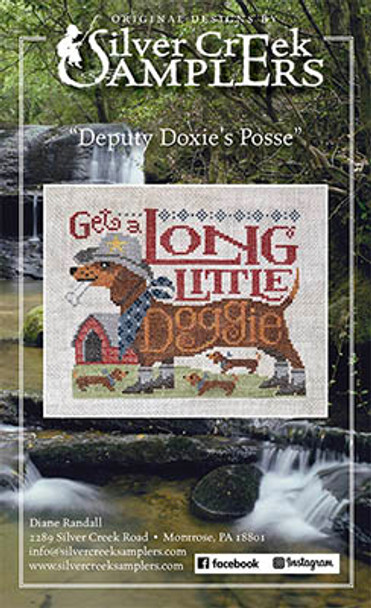 Deputy Doxie's Posse 101 x 78 by Silver Creek Samplers 23-1797 YT