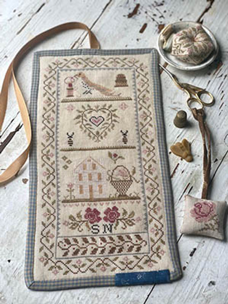 Bees & Birds Sewing Roll, Fob & Biscornu by Stacy Nash Primitives 23-1491