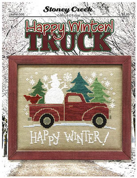 Happy Winter Truck 112w x 88h by Stoney Creek Collection 22-294