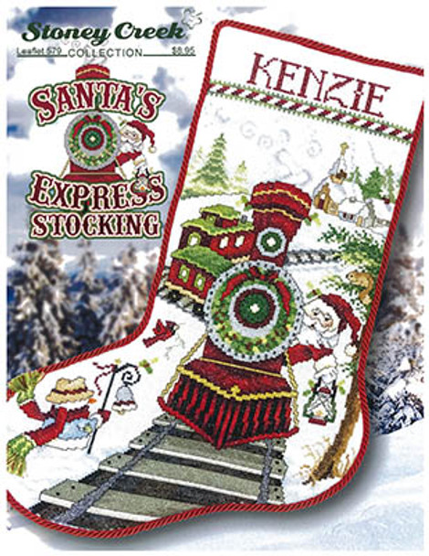 Santa's Express Stocking by Stoney Creek Collection 22-2047