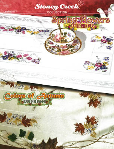 Spring Flowers & Colors Of Autumn Table Runners by Stoney Creek Collection 22-1921
