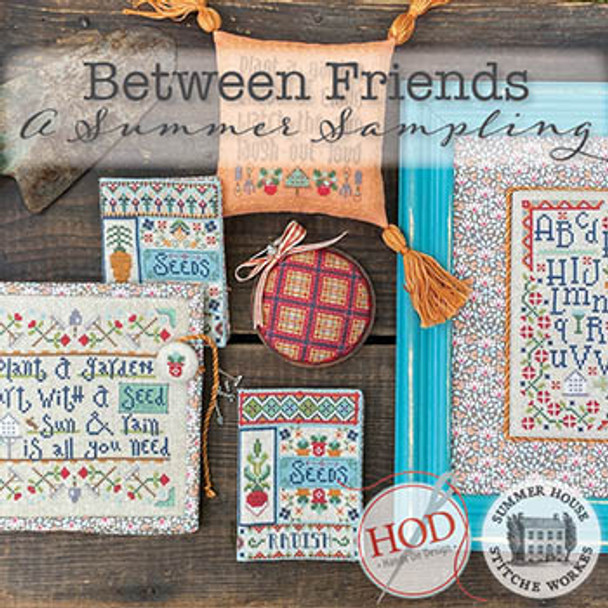 Between Friends : A Summer Sampling 65W x 96H by Summer House Stitche Workes 23-2332 YT