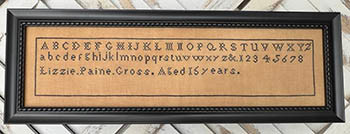 YT Lizzie Paine Gross 263 x 54 by SamBrie Stitches Designs