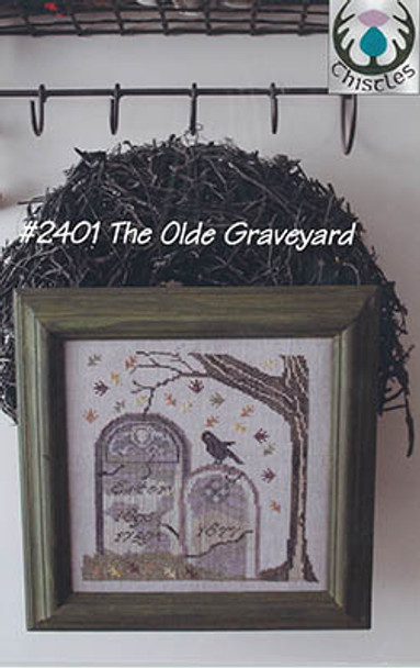 Olde Graveyard by 111 x 111 Thistles 23-2330  YT