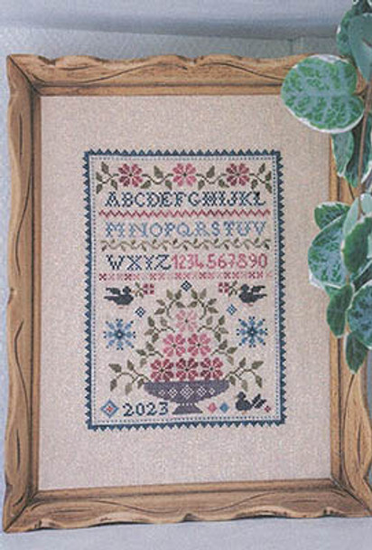 Sampler Fleuri by Tralala 23-1953