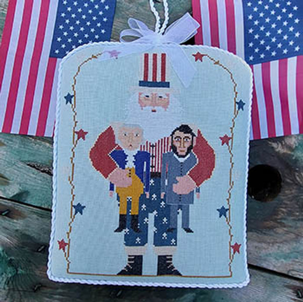 Kris Kringle Series - Stars Spangled Kris by Twin Peak Primitives 23-1252