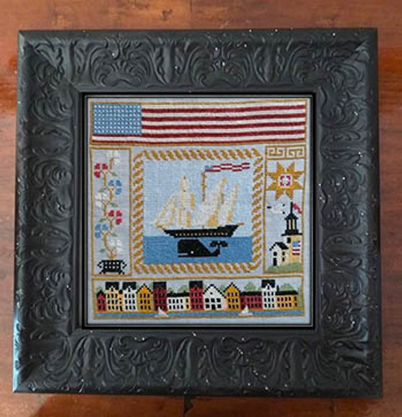 Seafarer's Journey 111W x 108H  by Twin Peak Primitives 23-2351 YT