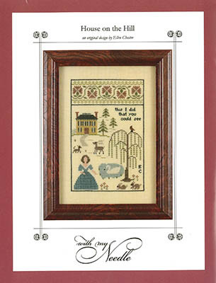 YT House On The Hill 80w x 120h by With My Needle