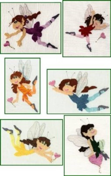 Lil Fairies (6 designs) by Xs And Ohs 22-2106