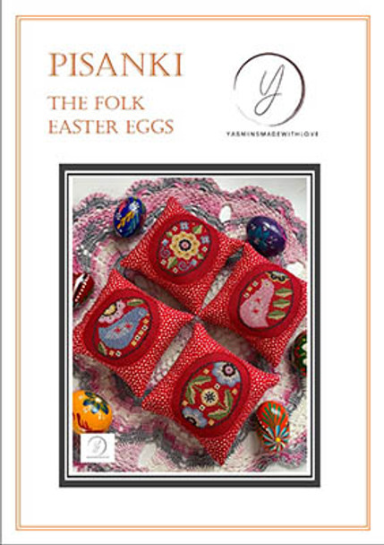 Folk Easter Eggs by Yasmin's Made With Love 23-2170