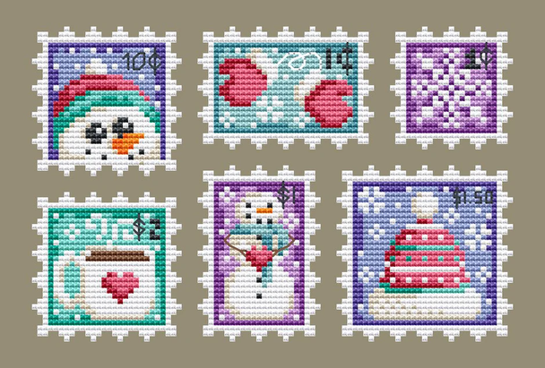 Winter Stamp Collection Shannon Christine 