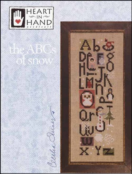 YT ABC's Of Snow 43w x 141h Heart In Hand Needleart