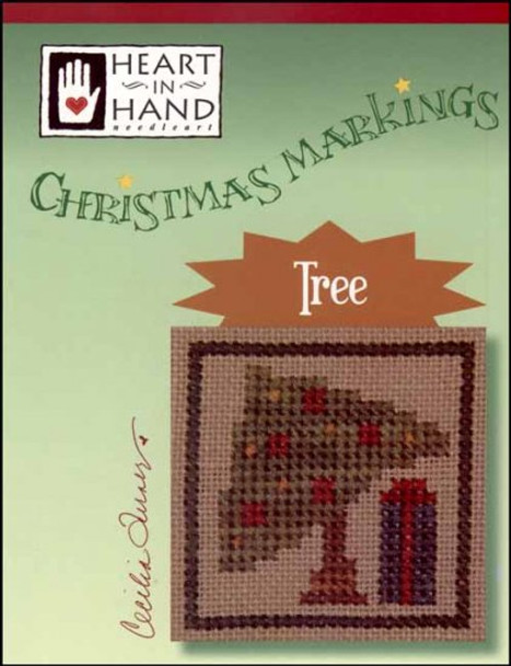 YT Christmas Markings: Tree 25w x 25h Heart In Hand