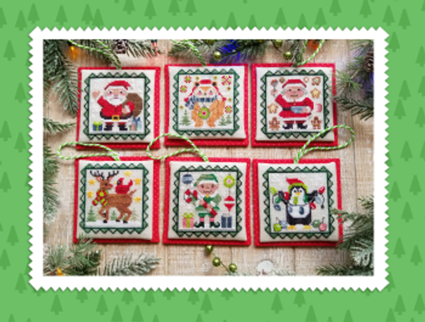 Christmas Littles 48w x 48h Each by Waxing Moon Designs 22-2938 YT
