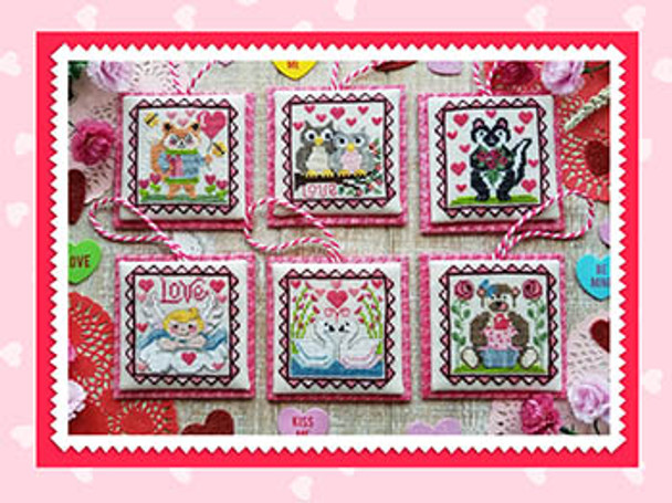 Valentine Littles 48w x 48h  by Waxing Moon Designs 23-1054 YT