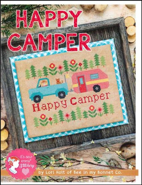 Happy Camper 109W x 84H It's Sew Emma YT SE408