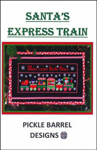 YT Santa's Express Train 202 x 90 Pickle Barrel Designs