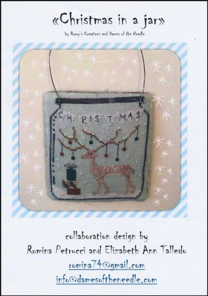 YT Christmas in a Jar  61 x 69 Sewing Set Romy's Creations