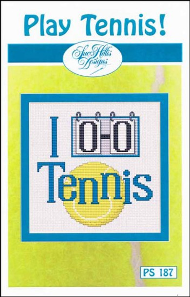 YT Play Tennis, 71 x 71 by Sue Hillis Designs